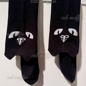 KILLSTAR PURR EVIL KNEE-HIGH SOCKS / CAT SOCKS